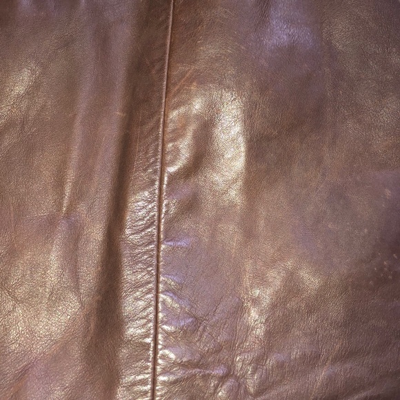 Ralph Lauren Brown Leather Blazer - Picture 7 of 8
